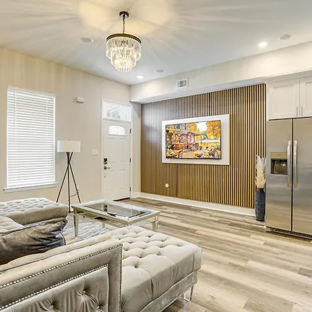 1 Mi To Caesars Superdome: Contemporary Nola Abode