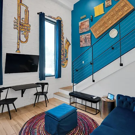 Loft Near French Quarter & Live Jazz New Orleans