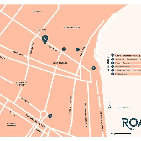 Roami At Canal Quarters New Orleans