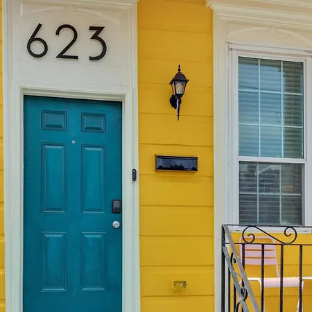 Holiday home Shotgun W Porch & Backyard Near Streetcar New Orleans