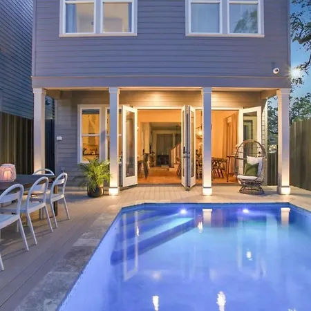 Luxurious Marigny With Heated Pool Holiday home New Orleans