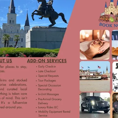 Aparthotel Elegant 1br W Pool & Hot Tub On Frenchmen St New Orleans