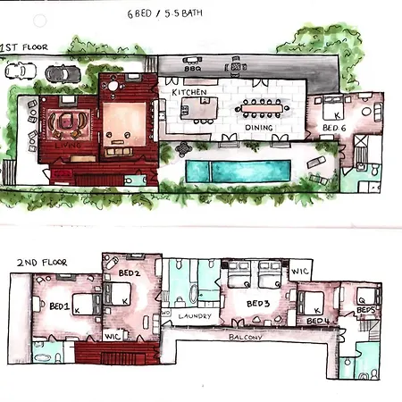 Villa Opulent Historic W Heated Pool 5br 6ba