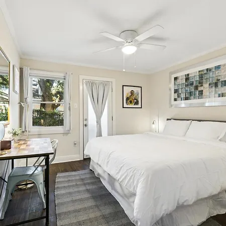 Cute 2bed 1bath, 7blocks From French Q, Steps To Jazz Venues, Free Gated Pk Include *