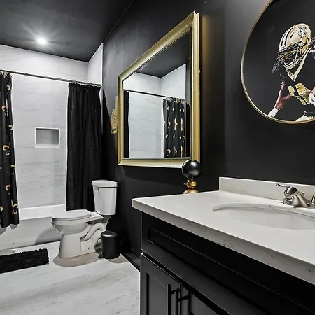 The Saints House, Luxury 5br Near Fq New Orleans