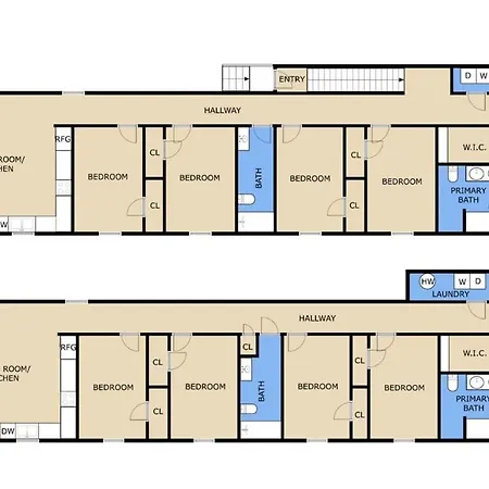 Apartment The Saints House, Luxury 10br Saints Oasis *