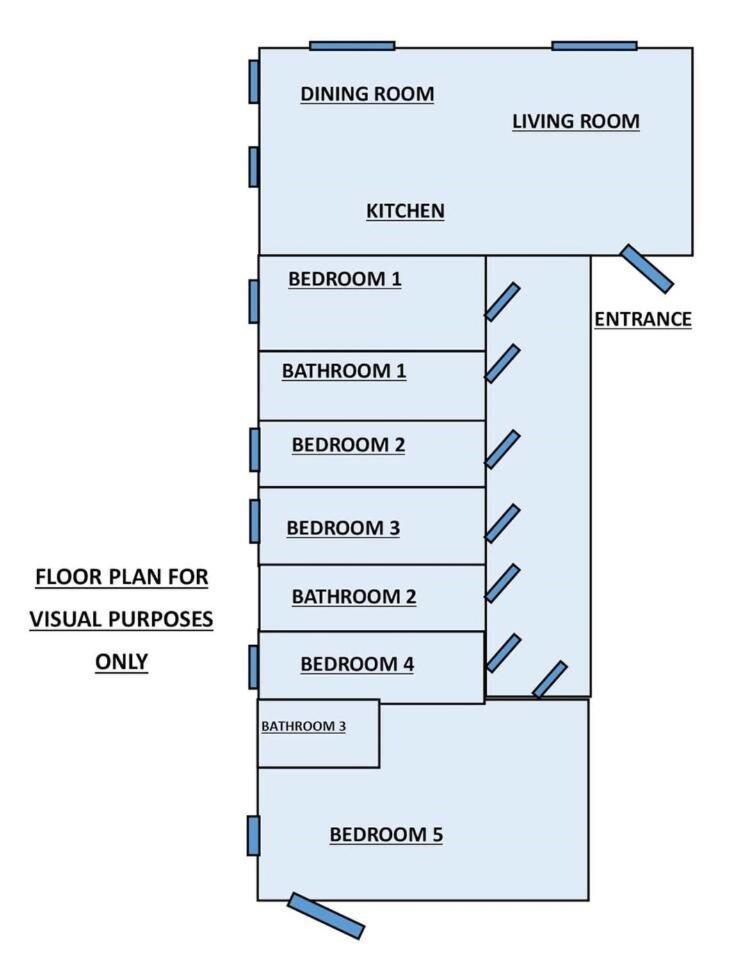 Colorful 5 Bedroom Near Superdome