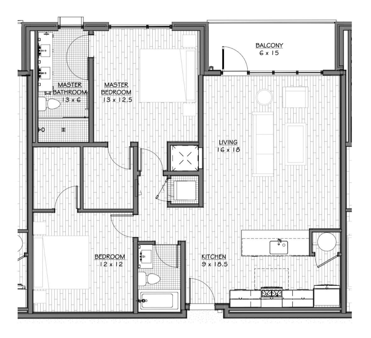 Bohemian Bywater Hideaway 2br Wgym & Pool Apartment New Orleans