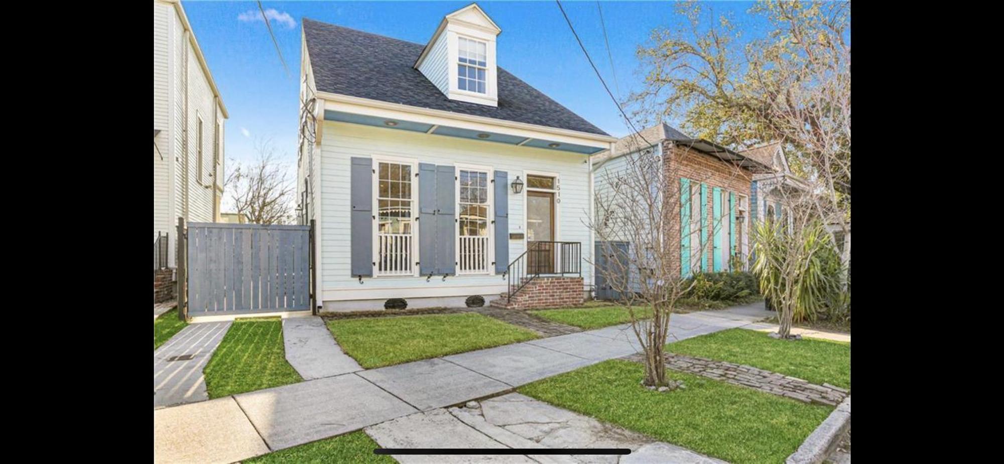 Charming Creole 2 Blocks Across Rampart St From French Quarter