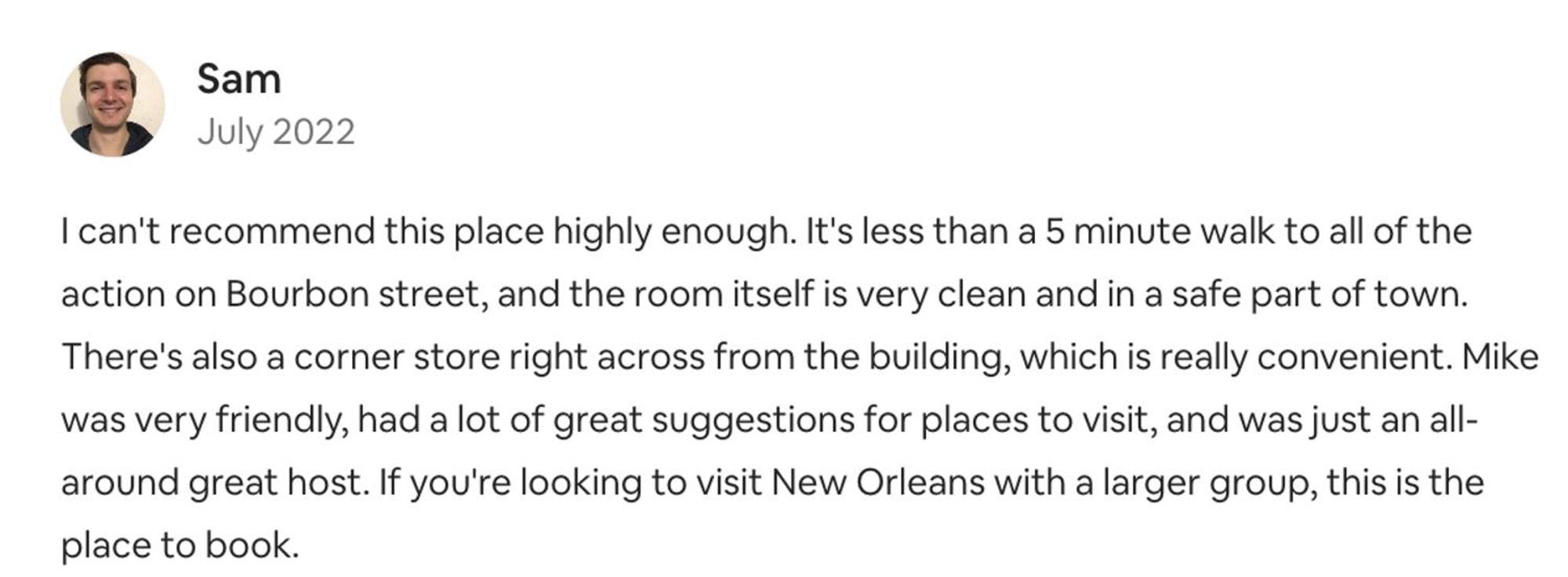Hotel Downtown Nola 4br Sazerac