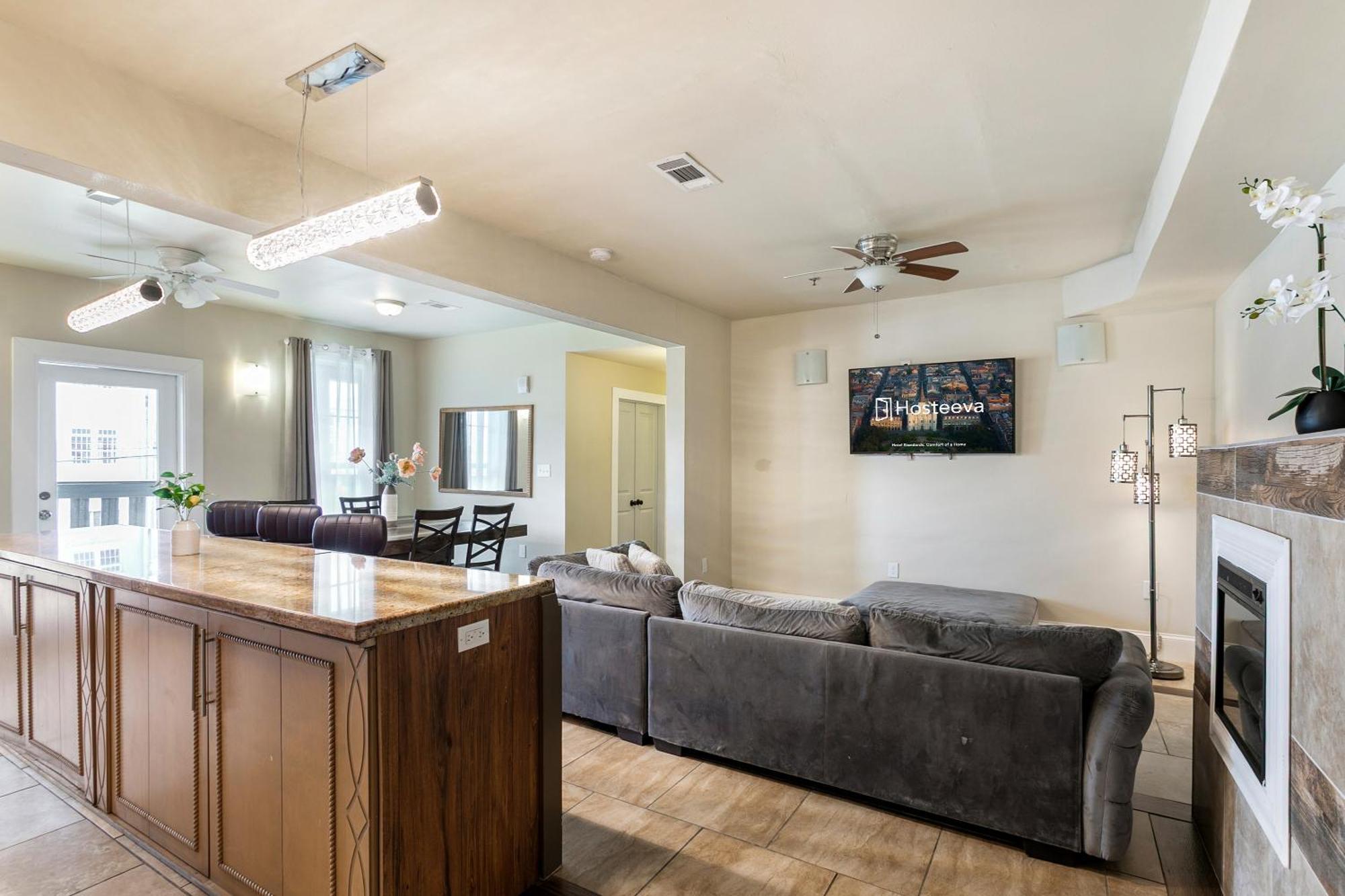 Apartment Fully-furnished 4br Near Fq