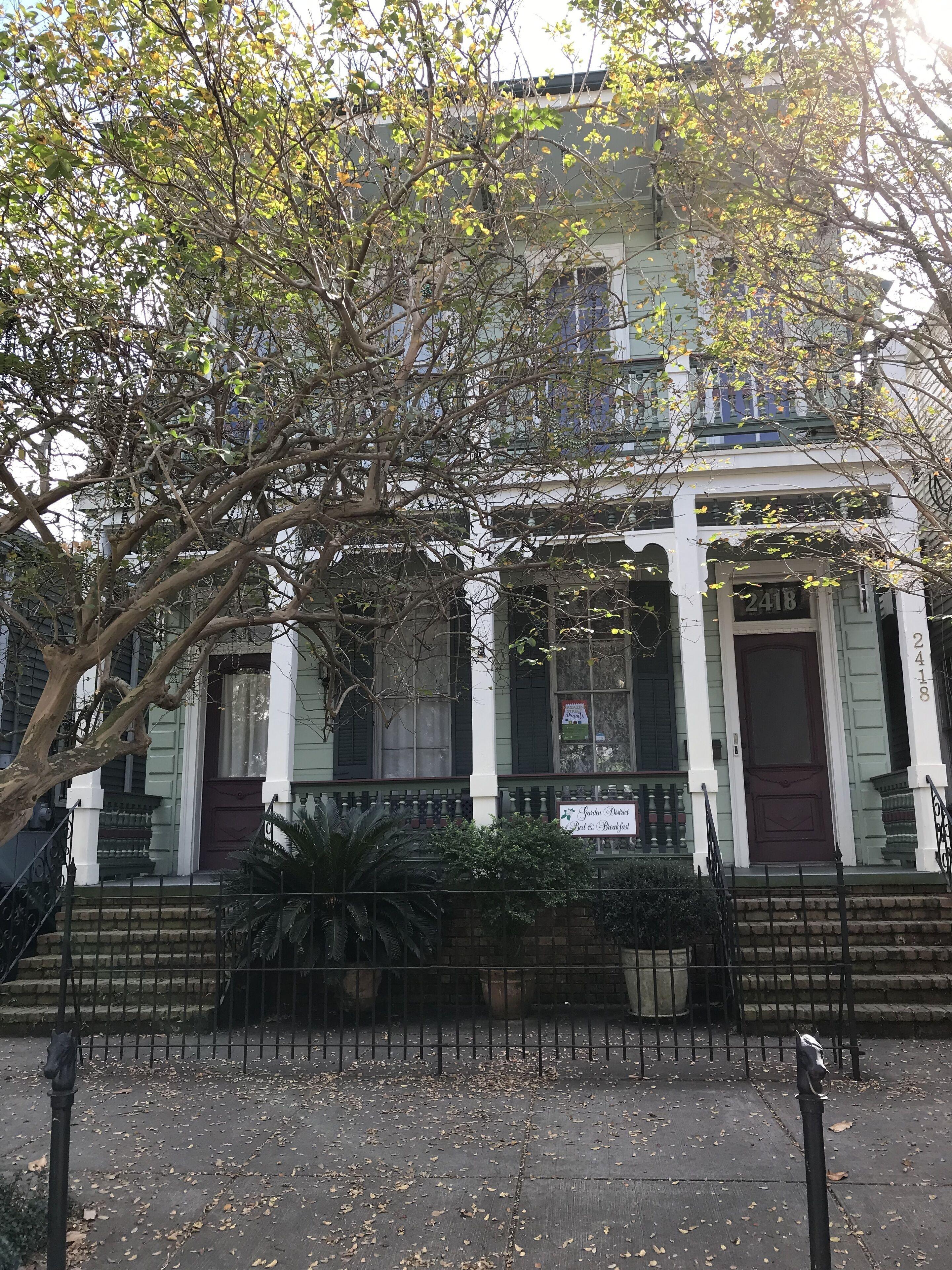 Bed & Breakfast Garden District New Orleans