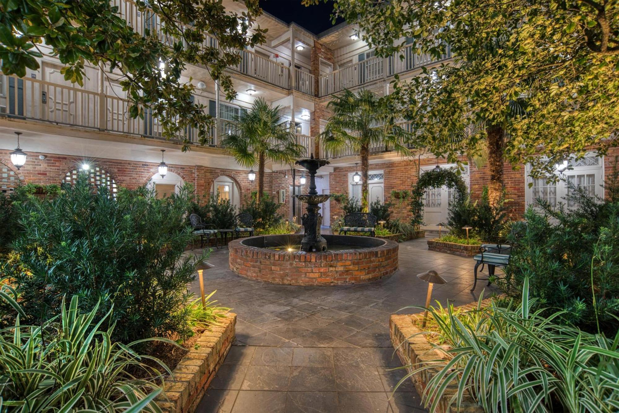 Western French Quarter Courtyard
