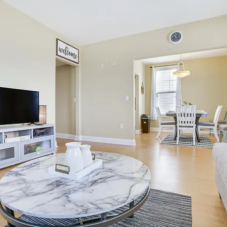 4 Mi To French Quarter Bright Home! *