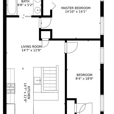 Chic 2br Retreat Near French Quarter Holiday home *