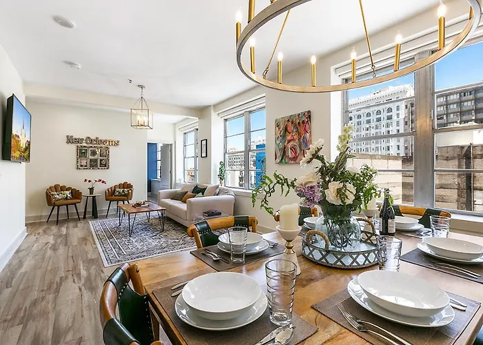Amazing 3-Bedroom Luxury Condo Just Steps To The French Quarter