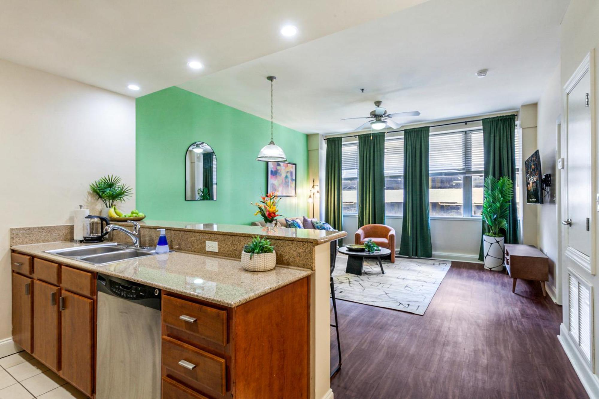 Apartment Spacious Modern Near French Quarter *