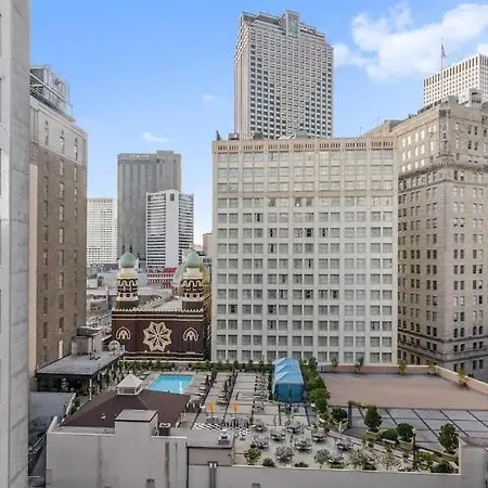 Aparthotel Blissful View With Small Rooftop Pool And Gym Near French Quarter, Seanger, Super Dome, Restaurants, Casino And More New Orleans