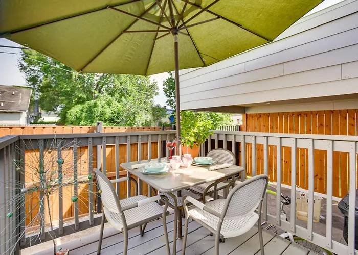 Walk To St Charles Ave Renovated Home With Patio!