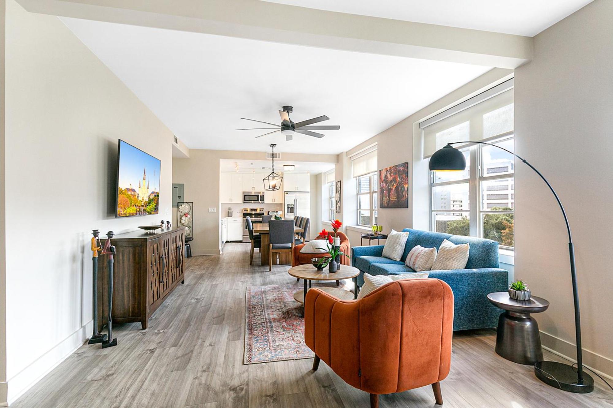 Apartment Lively 4br Steps To French Quarter *