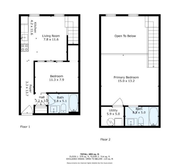 Hotel 2 Bedroom Loft In The Fq