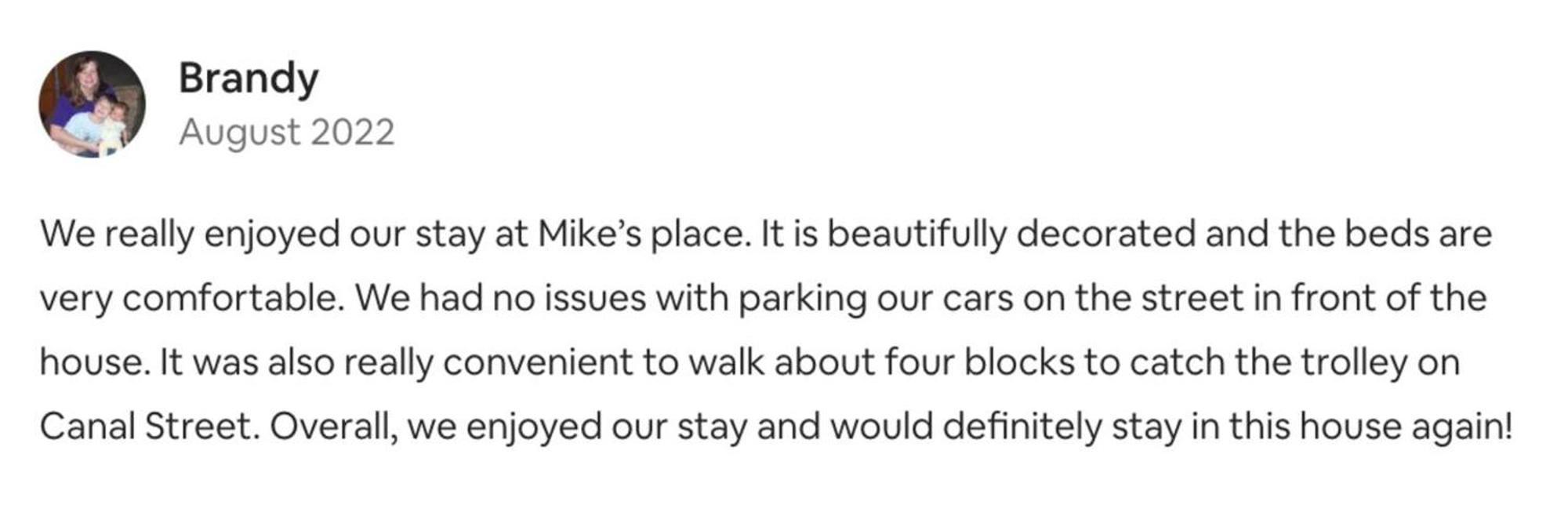 Lafite Greenway Nola Retreat Festival Season Holiday home