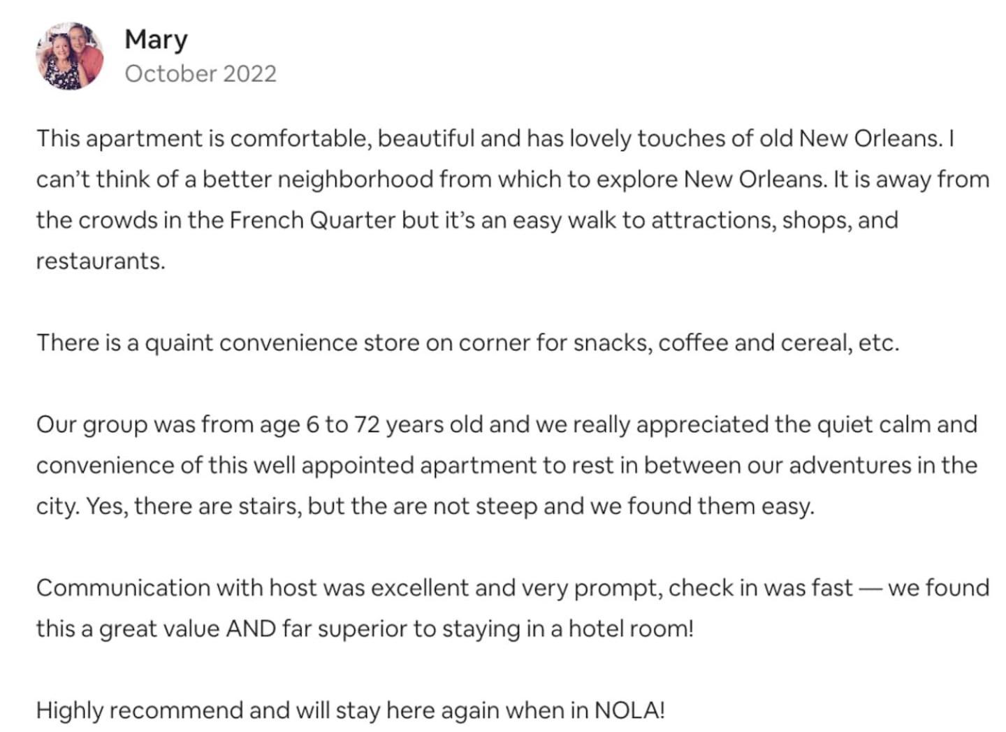 Group-friendly Near Bourbon Street