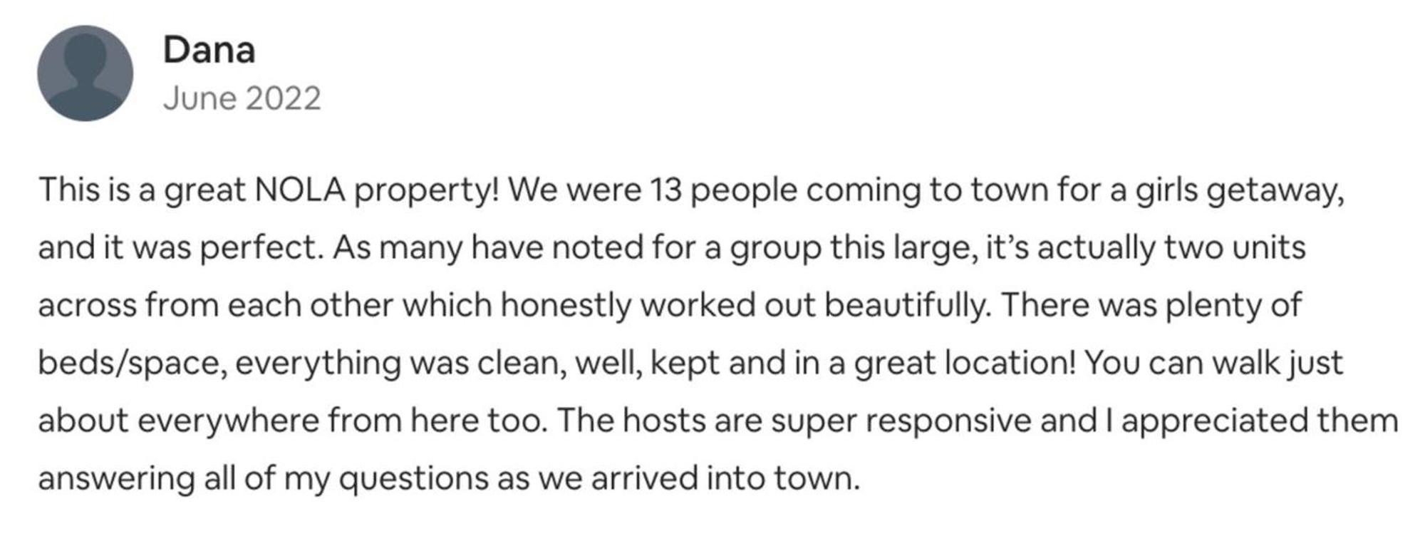 Group-friendly Near Bourbon Street New Orleans